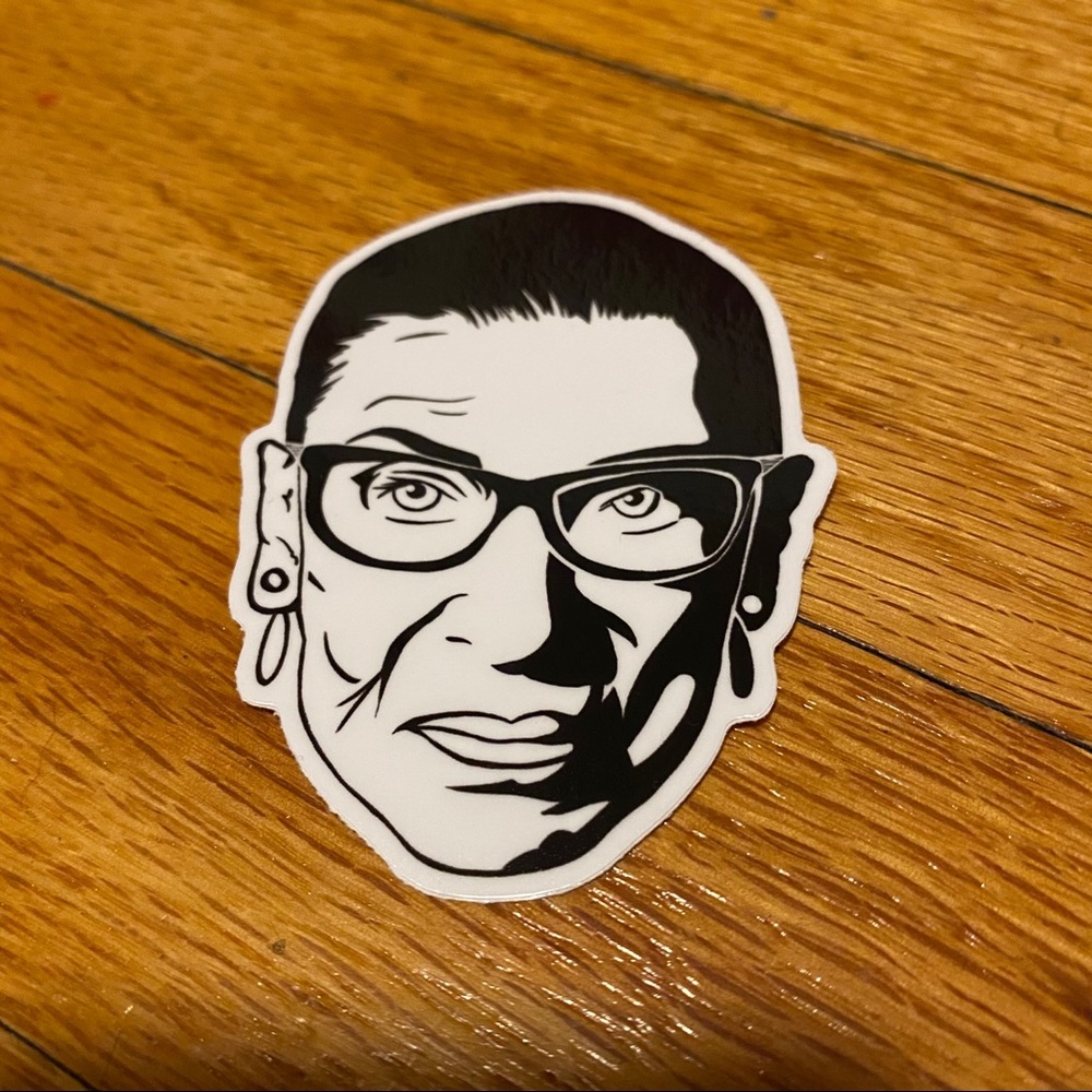 Original Ruth Bader Ginsburg Sticker - Picture 3 of 3